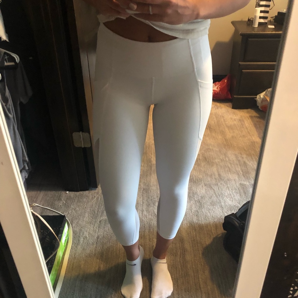 High rise athleta crops